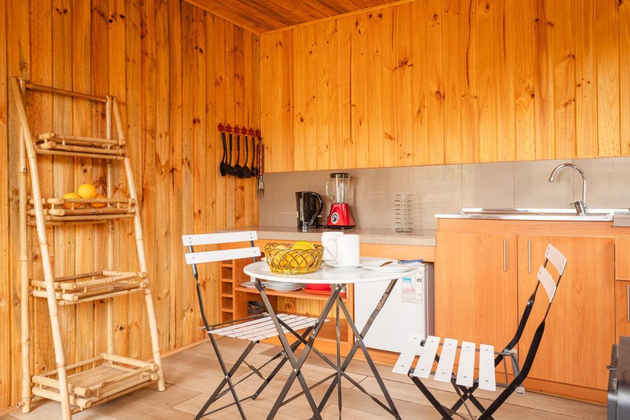 Cabana En Tunquen Con Parrilla, Fogon, Piscina Y Bosque Exterior photo