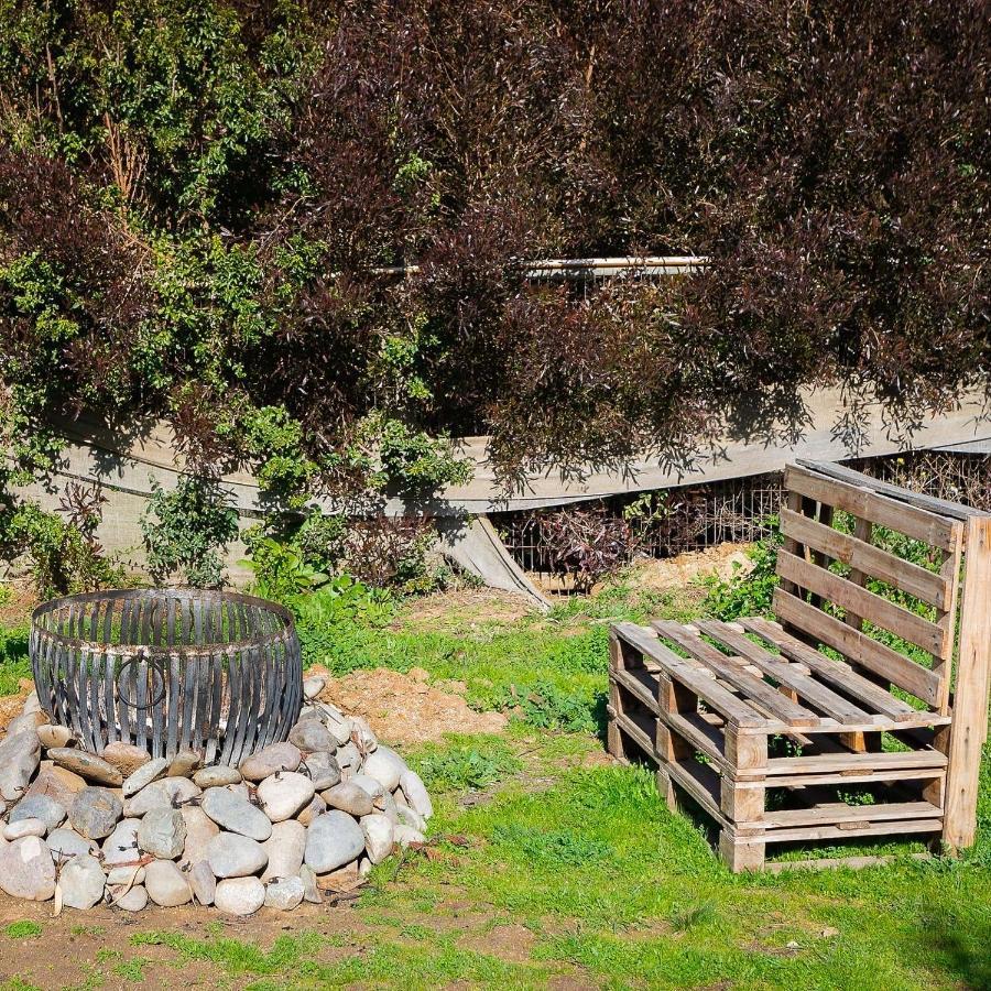 Cabana En Tunquen Con Parrilla, Fogon, Piscina Y Bosque Exterior photo